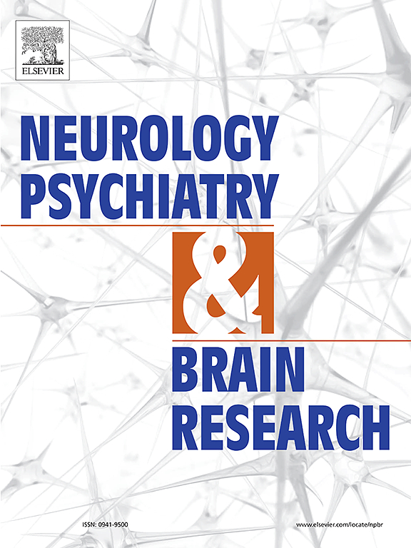 Go to journal home page - Neurology, Psychiatry and Brain Research